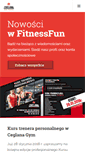 Mobile Screenshot of fitnessfun.pl
